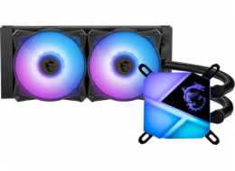 MSI vodní chladič CPU MAG CoreLiquid C240/ 2x ARGB 120 mm fan / podpora LGA1700