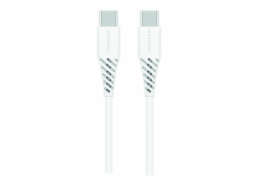 Swissten Datový Kabel TPE USB-C/USB-C Power delivery 5A (100W) 1,5 M bílý