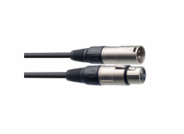 Stagg SMC030, mikrofonní kabel XLR/XLR, 30cm