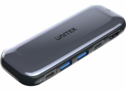 UNITEK HUB USB-C STORAGE M.2 HDMI USB-C PD 100W D1046A