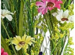 Květinová girlanda, 140 cm