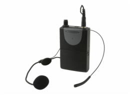 QTX QHS-174.1, VHF náhlavní mikrofonní sada pro mobilní systémy QRPA/QXPA, 174,1 MHz