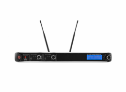 Omnitronic UHF-302, 2-kanálový bezdrátový mikrofonní set 823-832 MHz / 863-865 MHz