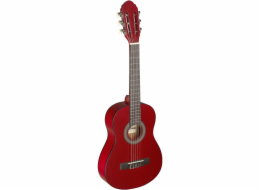 Stagg C405 M RED, klasická kytara 1/4, červená