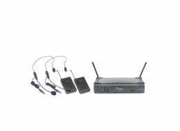 Stagg SUW 50 HH FH EU, 2-kanálový bezdrátový mikrofonní set 864,2 MHz / 864,7 MHz