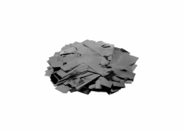 Tcm Fx metalické obdélníkové konfety 55x18mm, černé, 1kg