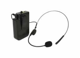 QTX BHS-175.0, náhlavní mikrofonní sada pro mobilní systémy QTX BUSKER/QUEST/PAL, VHF 175.0 MHz