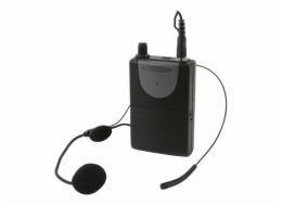 QTX QHS-864.8 UHF náhlavní mikrofonní set pro QTX zvukové systémy, 864.8 MHz