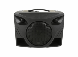 QTX DELTA-50, mobilní 8" zvukový systém MP3/BT/FM/2x VHF, 50W