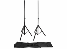QTX sada reproduktorových stojanů v přepravním obalu, 112-176 cm, 25 kg