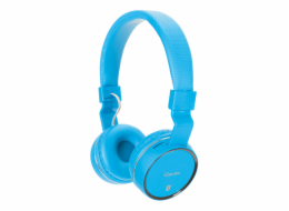 AV:link PBH-10 bezdrátová Bluetooth SD sluchátka, modrá