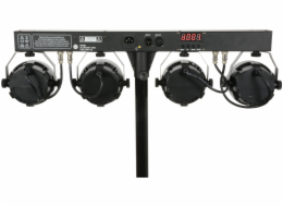 QTX PB-1214 LED PAR Bar, světelný set se stojanem