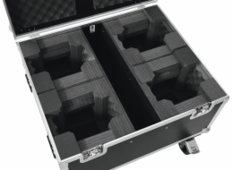 Roadinger transportní case pro 4x LED TMH-X1 Moving-Head Beam