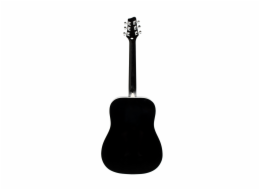 Stagg SA20D BLK, akustická kytara typu Dreadnought