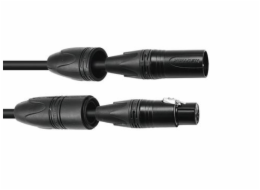 PSSO DMX cable IP 3pin 7,5m černý