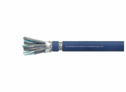 Helukabel audio kabel AES/EBU, 8x2x0,25 mm, modrý, 100 m role