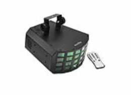 Eurolite LED Derby 5x10W RGBWA, DMX, IR, paprskový efekt