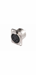 Hicon XLR mounting plug 3pin HI-X3DF