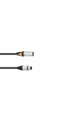 PSSO Adaptercable DMX XLR 5pin/3pin 0.3m bk
