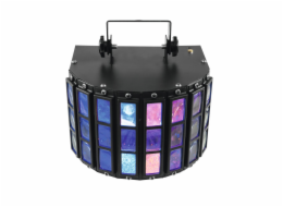 Eurolite LED Derby 6x 3W RGBAW, paprskový efekt