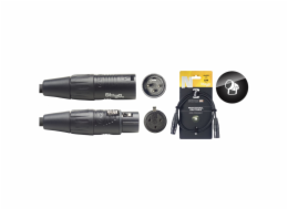 Stagg NDX5R-3, DMX kabel, 3pin XLR, 110 Ohm, délka 5m