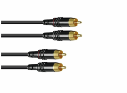 Sommer cable Onyx 2x2 RCA cable 2x 0,25 mm, 3 m
