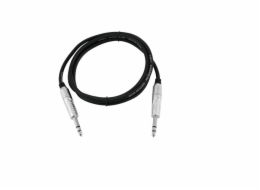 Kabel KS-10 2x Jack 6,3 stereo 1 m