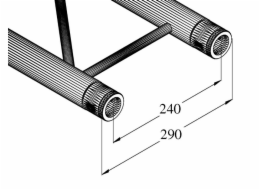 Bilock BQ2-1000, rovný díl