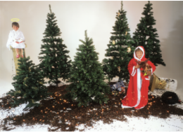 Umělý vánoční stromek Jedle, 210 cm