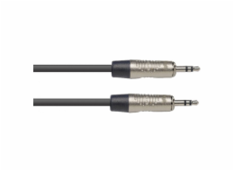 Stagg NAC2MPSR, propojovací kabel Jack 3,5 mm stereo, 2m