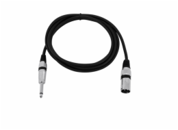 Kabel XK-20 XLR samec - Jack 6,3 mono, 2 m