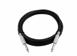 Kabel KC-100 2x Jack 6,3 mono 10 m, černý