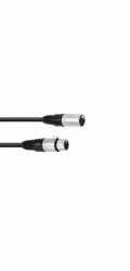 Kabel FP-50 5-pólový XLR samec - XLS samice, 5 m