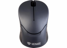 Myš Yenkee YMS 4010SG Valletta mini, optická, bezdrátová, 1200DPI, černá