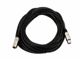 Kabel MC-150 XLR samec - XLR samice, černý, 15m