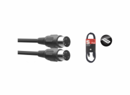 Stagg SMD6 E, kabel midi DIN/DIN, 6m