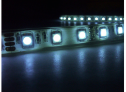 LED páska SMD5050, studená bílá, 12V, 1m, IP68, 60 LED/m