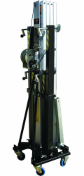 VMB TL-054 ILS teleskopická věž FRONT LOAD, 545cm, 220kg, černá