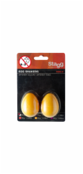 Stagg EGG-2 YW, pár vajíček, žlutá