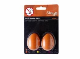 Stagg EGG-2 OR, pár vajíček, oranžová