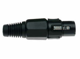Stagg 925BKH samice XLR, černá
