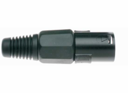 Stagg 926BKH samec XLR, černý
