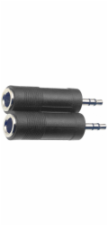 Stagg AC-PFSJMSH, redukce samice jack 1/4" - mini stereo jack, 2ks
