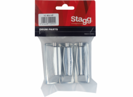 Stagg 1C-BS-HP, mušle pro basový buben, 3ks