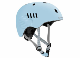 Spokey PUMPTRACK Juniorská cyklistická BMX přilba IN-MOLD, 54-58 cm, modrá