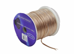 Omnitronic reproduktorový kabel 2x 1,5mm, transparentní, 100m, cena/m