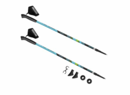 Spokey MEADOW II Hole Nordic Walking 2-dílné, systém Antishock, modro-černé