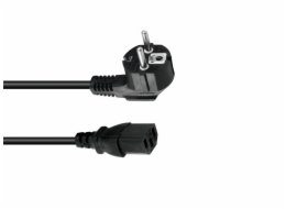 IEC C13 kabel napájecí 230V, 1,5m