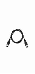 Kabel DC-12 2x 5-pólový DIN samec, 1,2 m