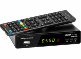 KRUGER & MATZ Tuner DVB-T2 H.265 HEVC KM0550B